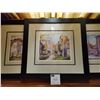 Image 1 : Set of 3 Watercolor Prints by AJ Casson