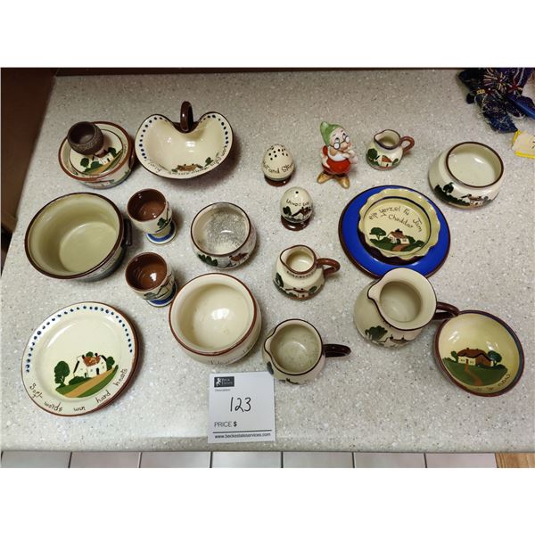 Collection of Torquay Cottageware