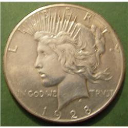 1928     Morgan Silver Dollar