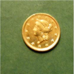 1851 Type 1 Gold Coin