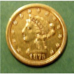 1879 $2.50 Liberty Gold Coin