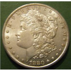 1880-S  Morgan Silver Dollar 