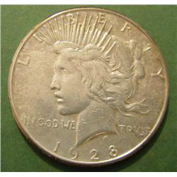 1928-S  Morgan Silver Dollar