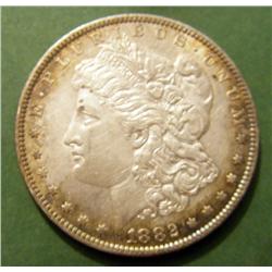 1882-O  Morgan Silver Dollar