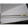 Image 1 : 85cm CANE WITH IVORY HANDLE, WOODEN SHAFT, MISSING TIP
