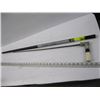 Image 2 : SILVER & IVORY HANDLED SWORD CANE, 85cm, MISSING TIP