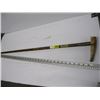 Image 1 : BONE/IVORY? CANE WITH SILVER TIP WOODEN SHAFT CANE, 89cm
