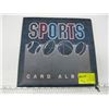 Image 1 : LG. BINDER WITH BASEBALL & FOOTBALL CARDS