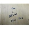 Image 2 : CARVED SIGNED PIECE THE RAVEN BY BOYD