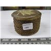 Image 1 : PORCUPINE QUILL & BIRCHBARK LIDDED BASKET