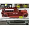 Image 1 : METAL FIRE TRUCK, FIRESTONE WHEELS