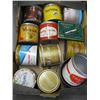 Image 2 : BOX OF TOBACCO TINS