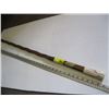 Image 1 : CARVED IVORY HANDLED CANE WITH WOOD SHAFT, 89cm