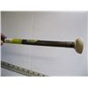 Image 2 : IVORY TOP CANE WITH SILVER RING, WOODEN SHAFT, 87cm