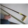 Image 1 : IVORY HANDLED CANE, STERLING SILVER WRAP & BAMBOO SHAFT