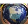 Image 2 : DECORATIVE GLOBE ON COPPER LOOK STAND