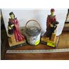 Image 1 : 2 ASIAN FIGURINES & A TEAPOT