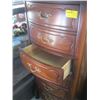 Image 2 : MATCHING 6 DRAWER TALL FRENCH PROVINCIAL LOOK CHEST OF DRAWERS