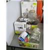 Image 1 : MISC. GLASS CANNISTERS, FOOD CHOPPERS, HOME DECOR, ETC.