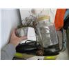 Image 2 : MISC. GLASS CANNISTERS, FOOD CHOPPERS, HOME DECOR, ETC.