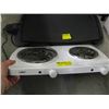 Image 2 : 2 BURNER HOT PLATE & RIVAL ELECTRIC GRILL
