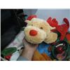 Image 2 : MISC. CHRISTMAS DECORATIONS & STUFFED ANIMALS