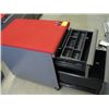 Image 2 : 2 DRAWER PADDED TOP FILE CABINET WITH KEYS