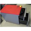 Image 2 : 2 DRAWER PADDED TOP FILE CABINET WITH KEYS