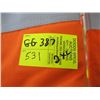 Image 2 : PAIR OF FLUORESCENT COVERALLS, SIZE XXL