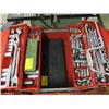Image 2 : FOLDOUT TOOLBOX WITH ASST. SOCKETS, RATCHETS, ETC.