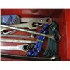 Image 3 : RED TOOLBOX WITH ASST. WRENCHES