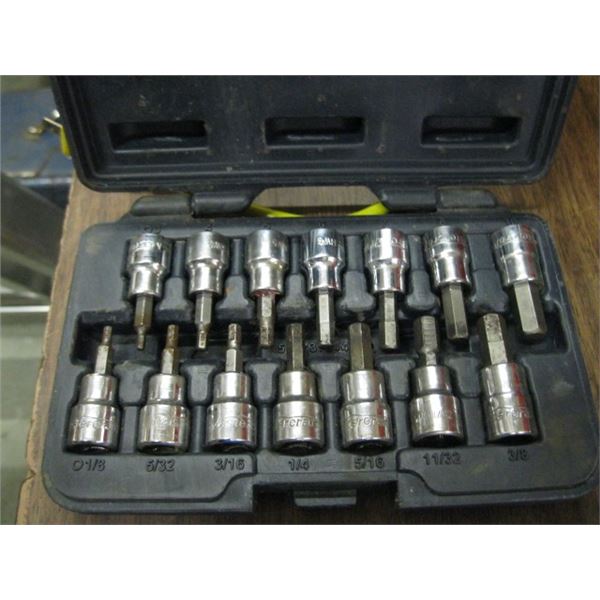 MASTERCRAFT HEX KEY SOCKET SET