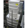 Image 1 : 2 PLASTIC STORAGE UNITS