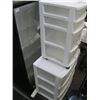 Image 2 : 2 PLASTIC STORAGE UNITS