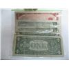 Image 2 : 2 CANADIAN $1 BILLS, 1 CANADIAN $2 BILL & 2 AMERCIAN $1 BILLS