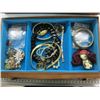 Image 2 : JEWELLERY BOX WITH ASST. ITEMS