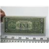 Image 2 : US $1 BILL, SERIES 2003, WITH GOLD TRIM