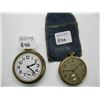 Image 1 : 2 POCKET WATCHES, WALTRHOM & GOLD CASED, BOTH MISSING FRONT GLASS