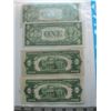 Image 2 : 2 AMERICAN $2 BILLS & 2 AMERICAN $1 BILLS