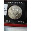 Image 3 : 3 CASED CANADIAN $1 COINS, 1972, 1970 & 1976