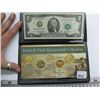 Image 1 : LEWIS & CLARK BICENTENNTIAL US COIN & BILL SET