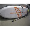 Image 2 : HYDRO FORCE 9' INFLATABLE STANDUP PADDLE BOARD WITH PUMP, BAG & PADDLE