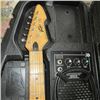 Image 2 : PEAVEY T-15 GUITAR WITH CASE WITH BUILT IN AMP SPEAKER