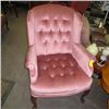 Image 1 : PINK WINGBACK CHAIR