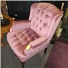 Image 2 : PINK WINGBACK CHAIR