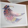Image 1 : COLORFUL FRAMED NUMBERED PRINT, NATIVE CELEBRATION, BY D. CHASE, 147/999