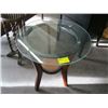 Image 1 : ROUND GLASSTOP TABLE
