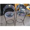 Image 1 : PAIR OF METAL FRAMED BAR STOOLS