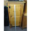 Image 1 : PINE SINGLE DOOR STORAGE CABINET