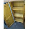 Image 2 : PINE SINGLE DOOR STORAGE CABINET